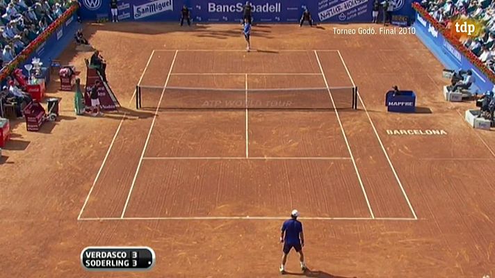 Los mejores momentos del deporte español - Quédate en casa con TDP - Tenis - Final Conde de Godó 2010: Fernando Verdasco - Robin Soderling