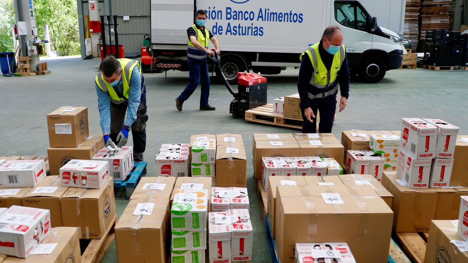 La demanda de ayuda alimentaria se multiplica por cuatro