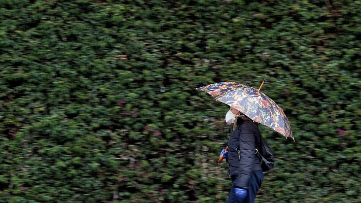 El tiempo - Lluvias fuertes en amplias zonas de la península