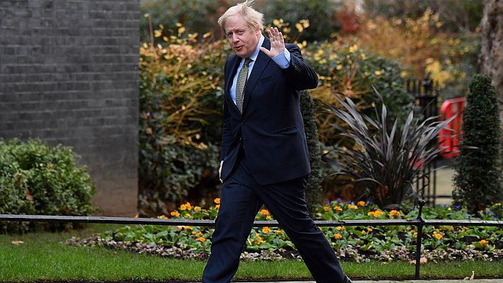Telediario 1 - Boris Johnson vuelve a Downing Street tras el coronavirus