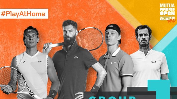 Telediario 1 - Arranca el Mutua Madrid Open Virtual Pro con Rafa Nadal