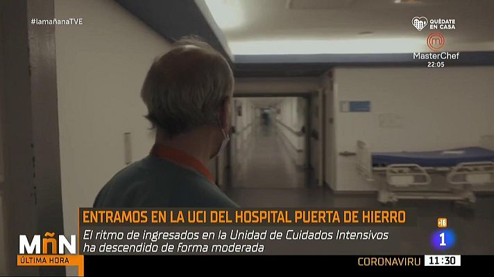 La mañana - La situación en la UCI del hospital Puerta dde Hierro