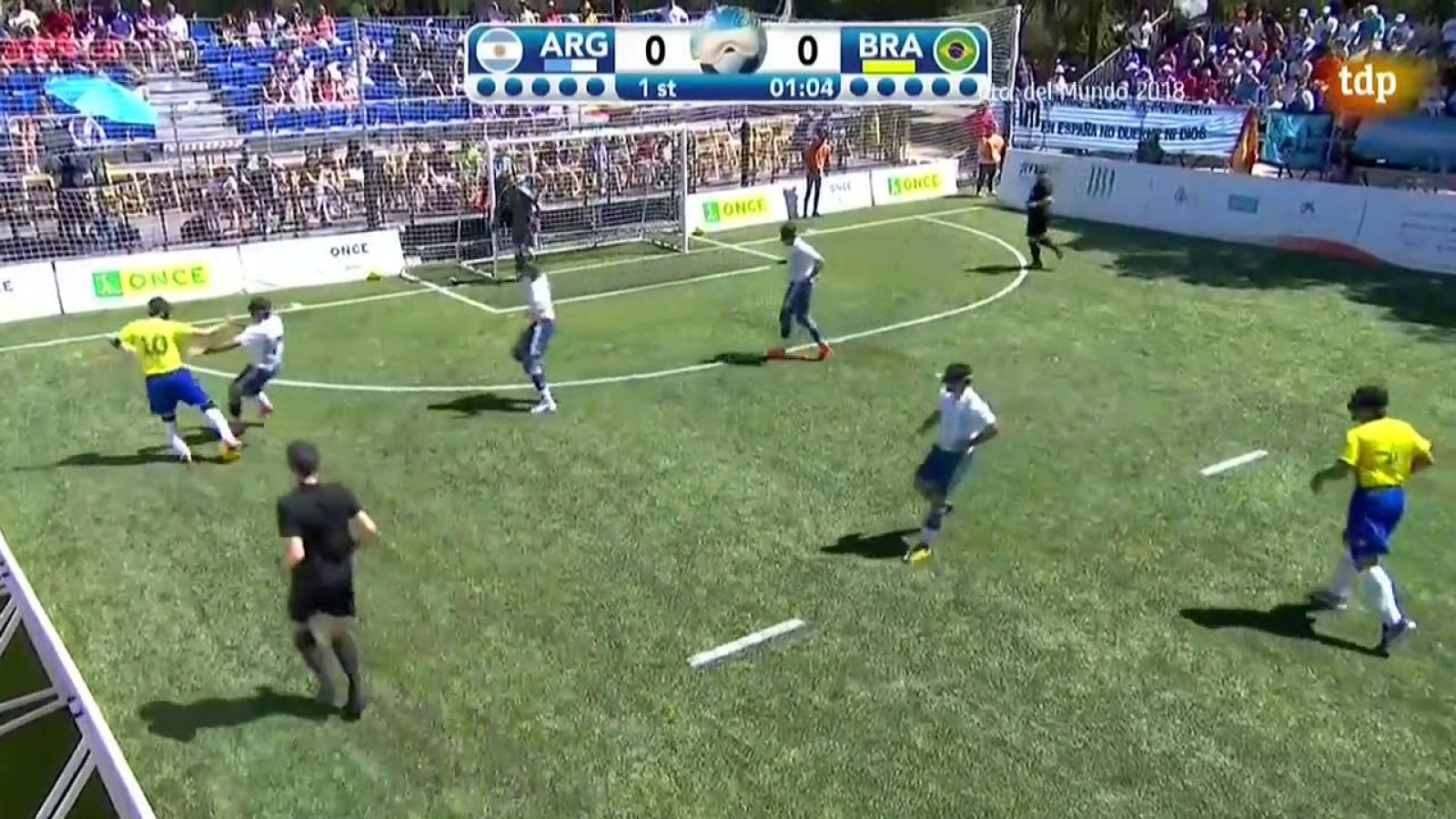 Quédate en casa con TDP - Fútbol - Final Campeonato del Mundo para ciegos: Brasil - Argentina - Ver ahora