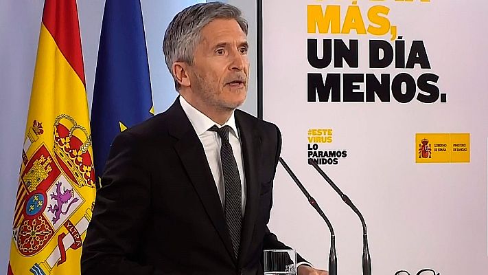  - Marlaska: "Yo no me habría expresado en los mismos términos que el vicepresidente segundo, pero es libertad de expresión"