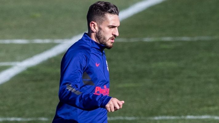 Telediario 1 - Koke, "a la espera de Sanidad" para volver a entrenar