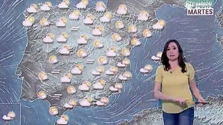 Telediario 1 - Precipitaciones localmente fuertes en el noreste de Cataluña y se extenderán a Galicia