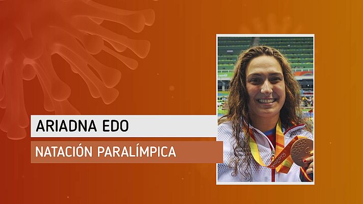 Vídeos Teledeporte - Ariadna Edo: "Lo que llevo peor es entrenar todo el día en mi habitación"