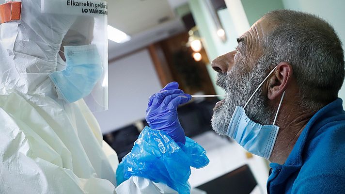 Telediario 1 - España, por debajo de la media en test de coronavirus