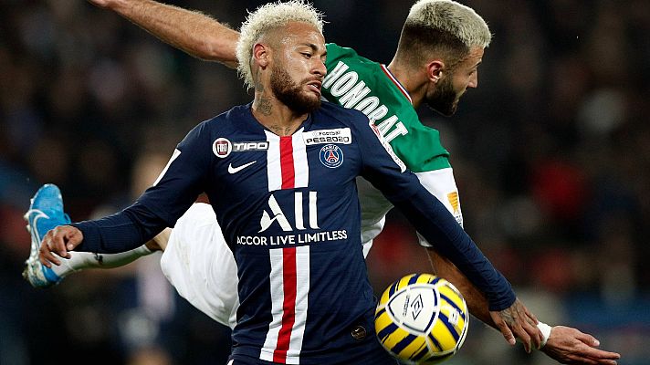 Telediario 1 - El Gobierno francés da por terminada la Liga