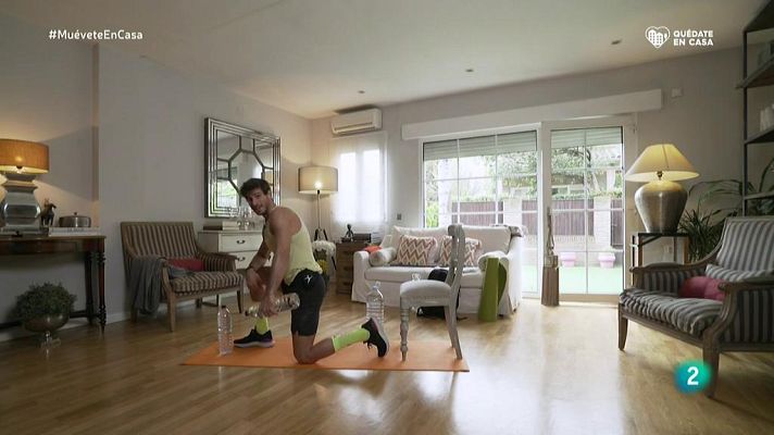 Muévete en casa - Bloque 1: Trabajaremos un grupo muscular grande y otro peq.