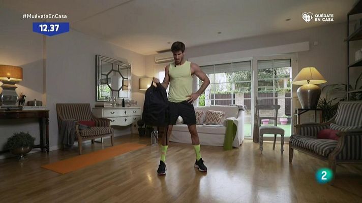 Muévete en casa - Bloque 2. Trabajamos Hombros, biceps y espalda