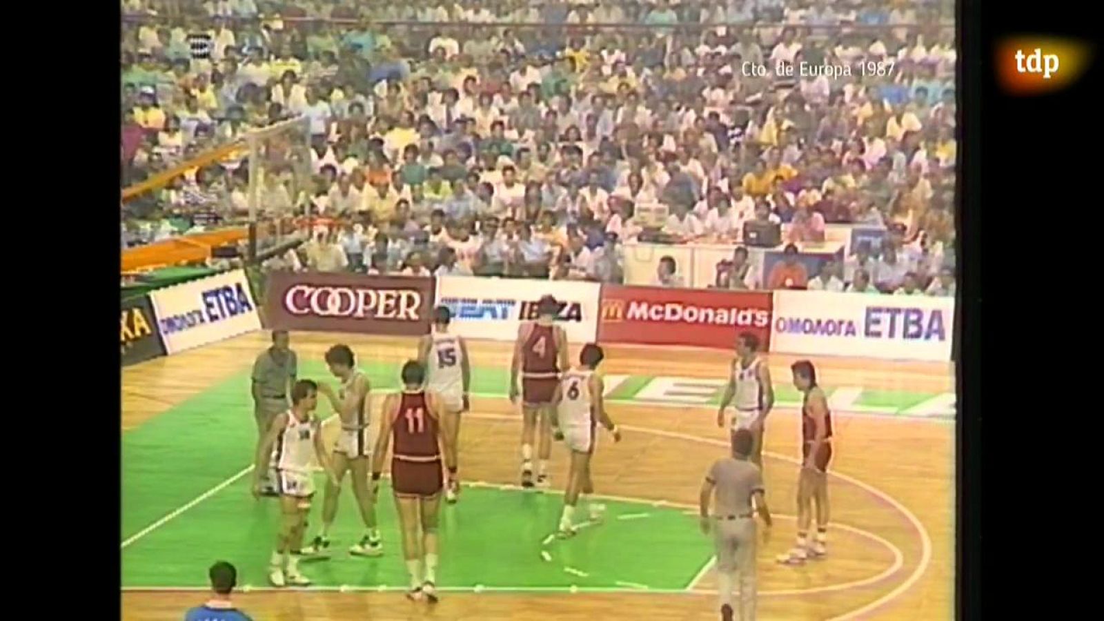 Quédate en casa con TDP - Baloncesto - Final Eurobasket 1987: Grecia- URSS - Ver ahora
