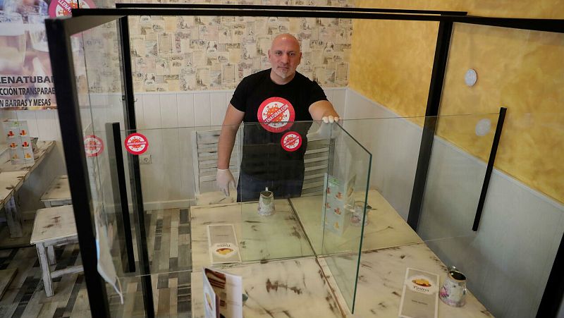 Cuenta atrás en la reapertura progresiva del comercio - RTVE.es - Telediario 1 | Ver