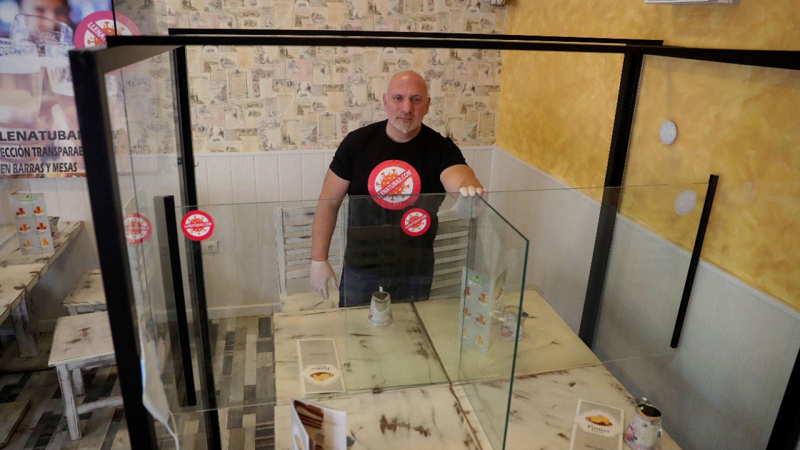 José Luis Yzuel, presidente de la patronal de Hostelería: "Con un 30% de aforo no se puede mantener una terrazza abierta" | Ver