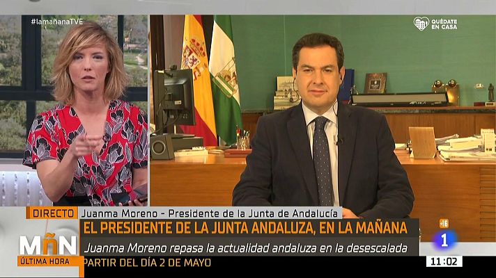 La mañana - Entrevista a Juanma Moreno, presidente de Andalucía