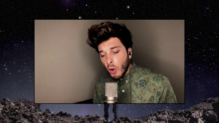 Eurovisión - Blas Cantó canta "Universo"
