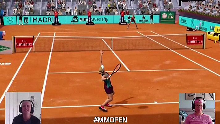 Madrid Open de Tenis - Egames Tenis - Mutua Madrid Open Virtual Pro: Semifinales y Final Femenina