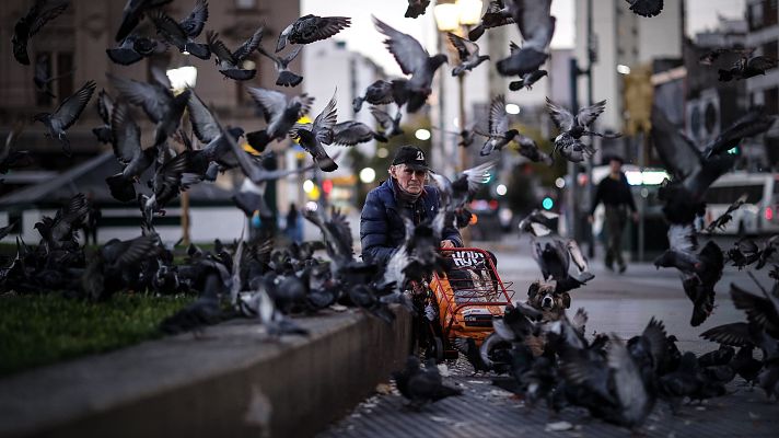 Telediario 1 - Argentina, en cuarentena hasta el 10 de mayo