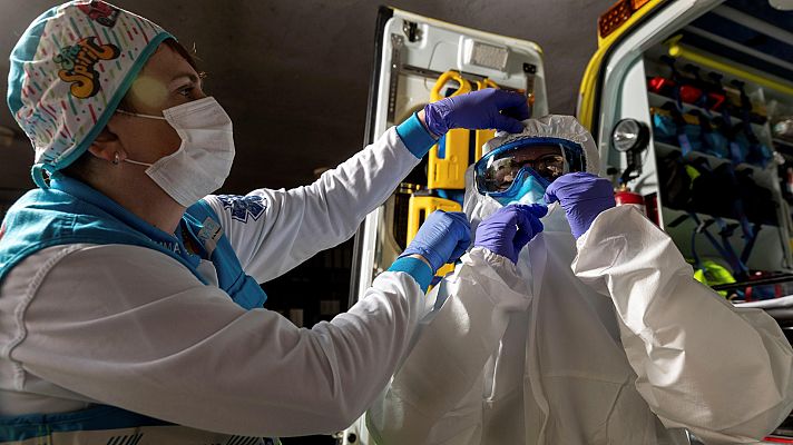 Telediario 1 - La precariedad laboral también alcanza a sectores esenciales