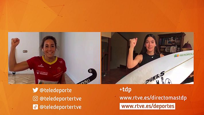 Ellas te entrenan con TDP - Garazi Sánchez y María López, este sábado en 'Ellas te entrenan con TDP'