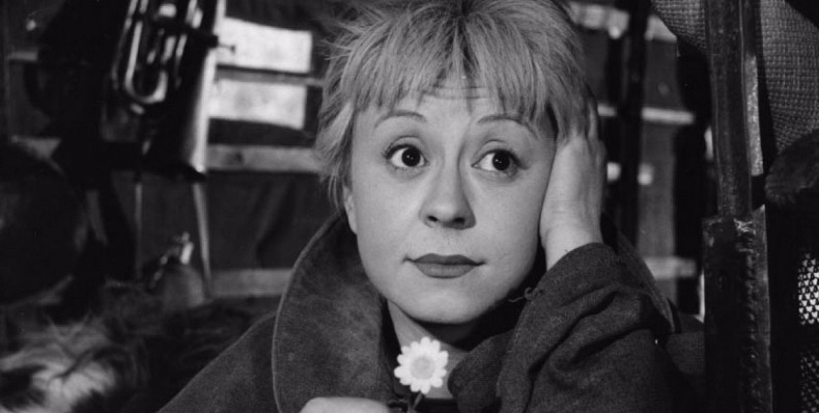 La secuencia de Julieta Serrano: 'La strada', de Federico Fellini