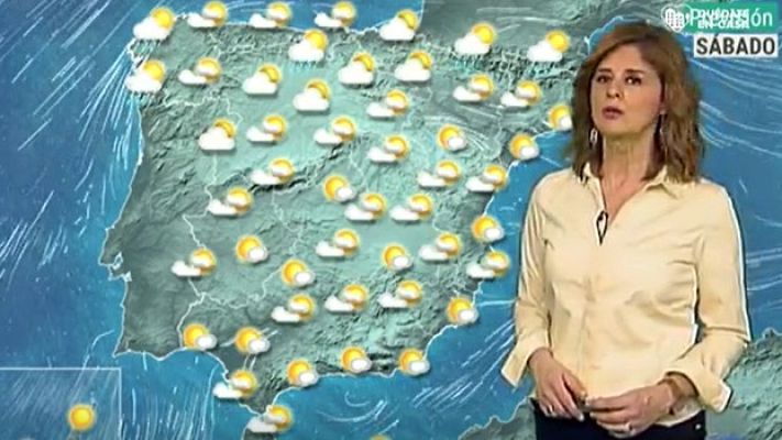 Telediario 1 - Las temperaturas subirán este sábado y algunas regiones superarán los 30 grados