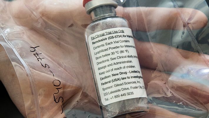Telediario 1 - Aprobado el Remdesivir, el primer medicamento para pacientes con COVID 19 en EE.UU.