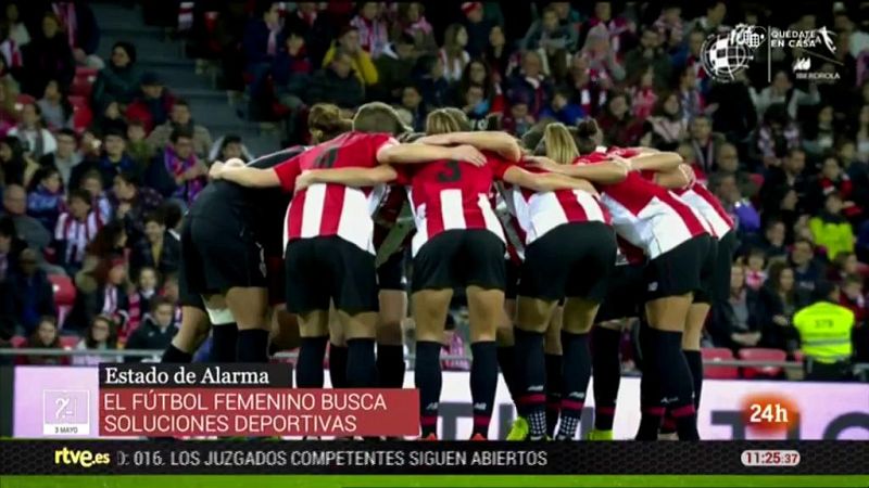 La Liga de futbol femenino también espera aclarar su futuro | Ver