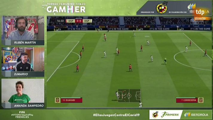  - Goles y reacciones de la final del torneo 'GameHer'