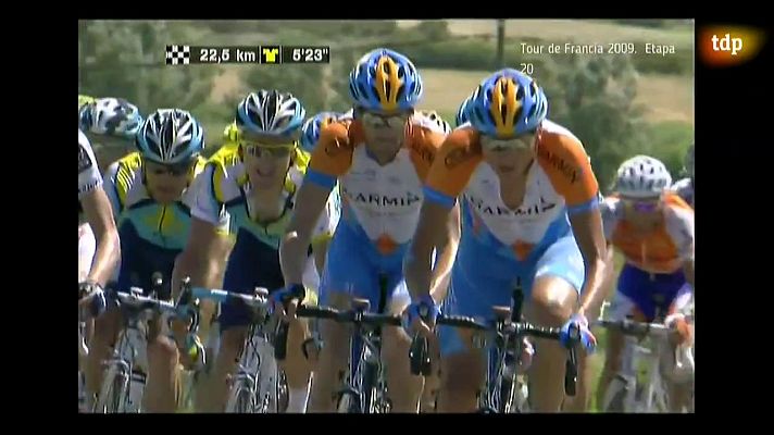 Los mejores momentos del deporte español - Tour de Francia 2009 - 20ª etapa: Montélimar-Mont Ventoux