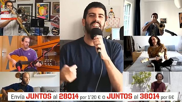 Telediario 1 - 'El gran reto solidario': más de siete horas de gala musical para recaudar fondos