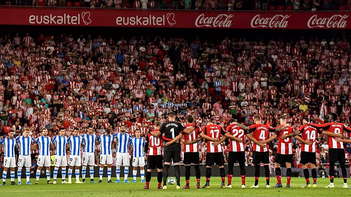 Telediario 1 - Real Sociedad y Athletic solicitan jugar la final de la Copa del Rey a puerta abierta