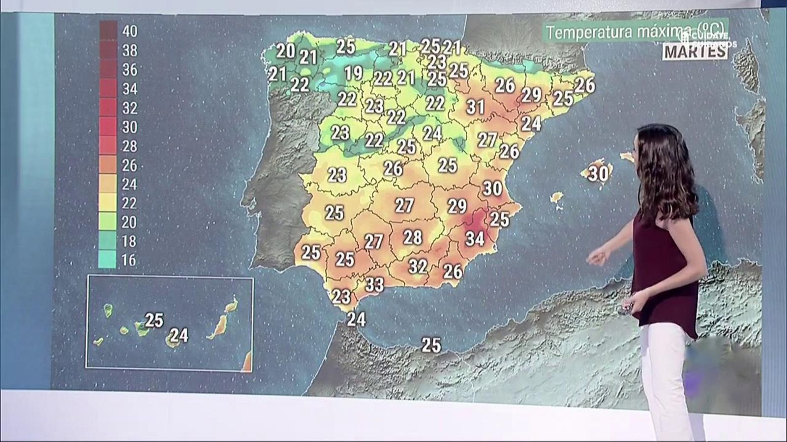 Bajan las temperaturas en el Cantábrico y la Meseta y suben en el Mediterráneo