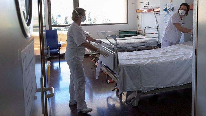 Informativo 24h - Repunta levemente el número de muertos en España a 185 y los contagios se duplican a 867