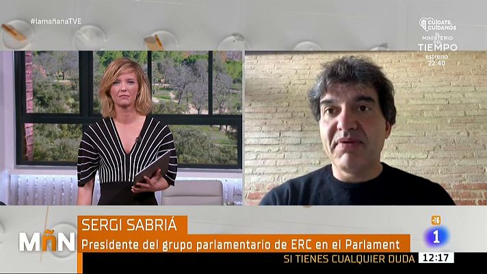 La mañana - Entrevista a Sergi Sabrià, de ERC, en La Mañana