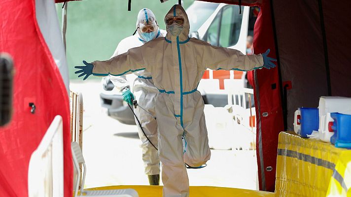 Telediario 1 - El plan de rastreo es el punto débil de la desescalada