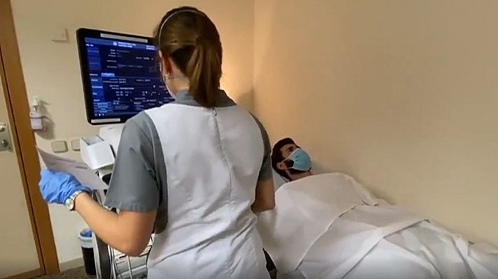 Telediario 1 - Osasuna, Betis, Levante y Villarreal empiezan a realizar los primeros test a sus jugadores