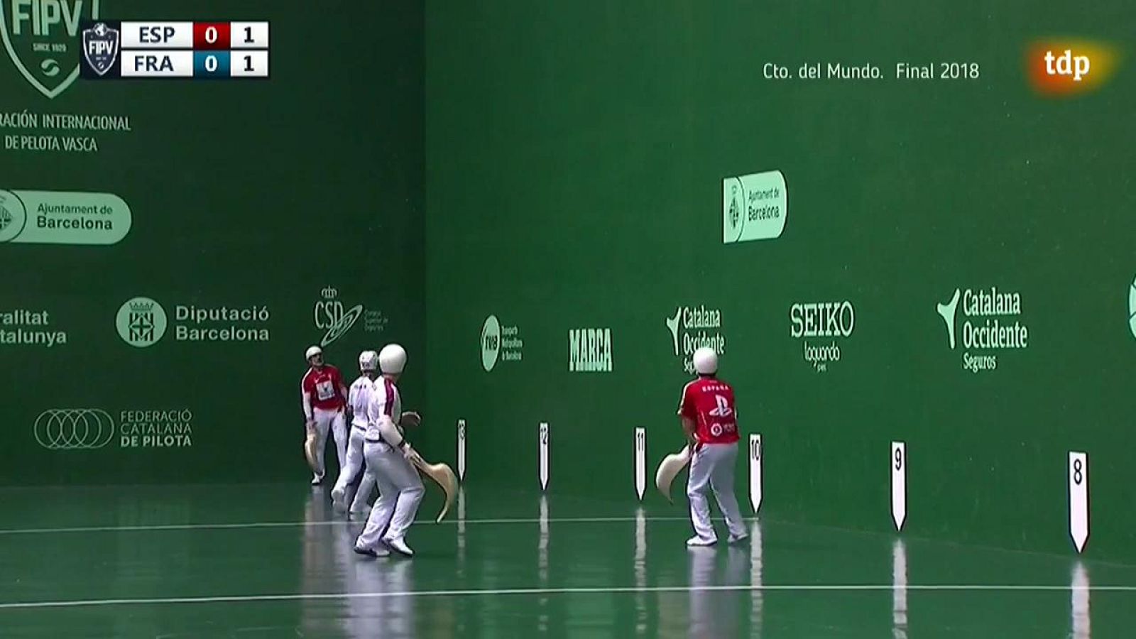 TDP en casa - Pelota Vasca - Campeonato del Mundo 2018: Francia-España - Ver ahora