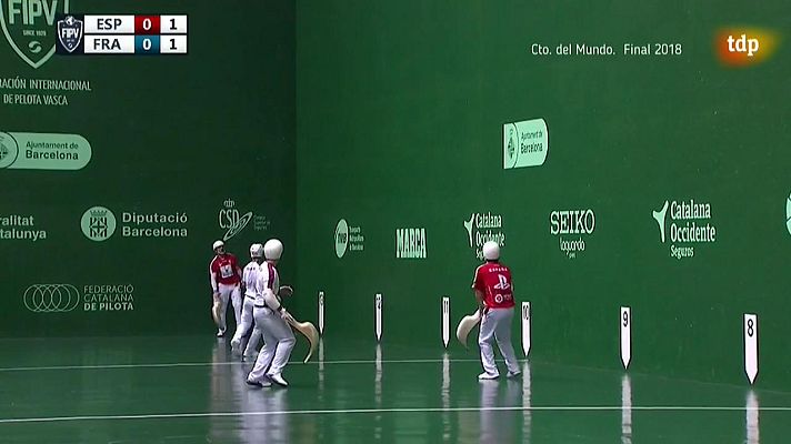 Los mejores momentos del deporte español - Pelota Vasca - Campeonato del Mundo 2018: Francia-España