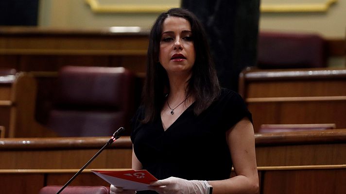 Especiales informativos - Arrimadas: "No estamos votando a favor del Gobierno, sino si queremos que este mismo sábado decaiga el estado de alarma"