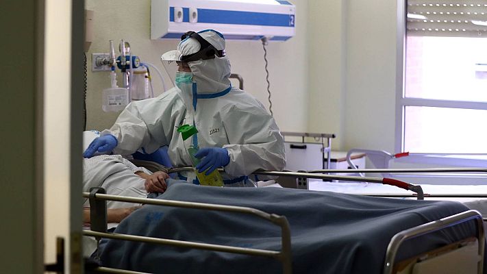 Telediario 1 - Los fallecidos con coronavirus repuntan hasta los 244 en la última jornada