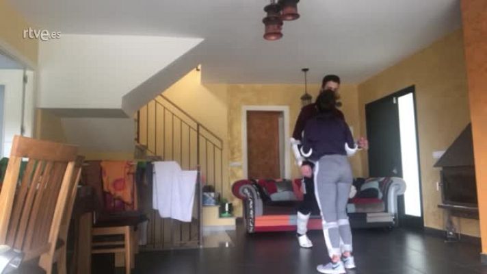 Otros deportes - Raúl Martínez y Malen Bonilla se entrenan en Girona