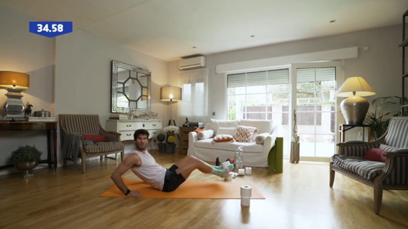 Mu�vete en casa - Programa 34 (Fuerza de abdomen) - ver ahora