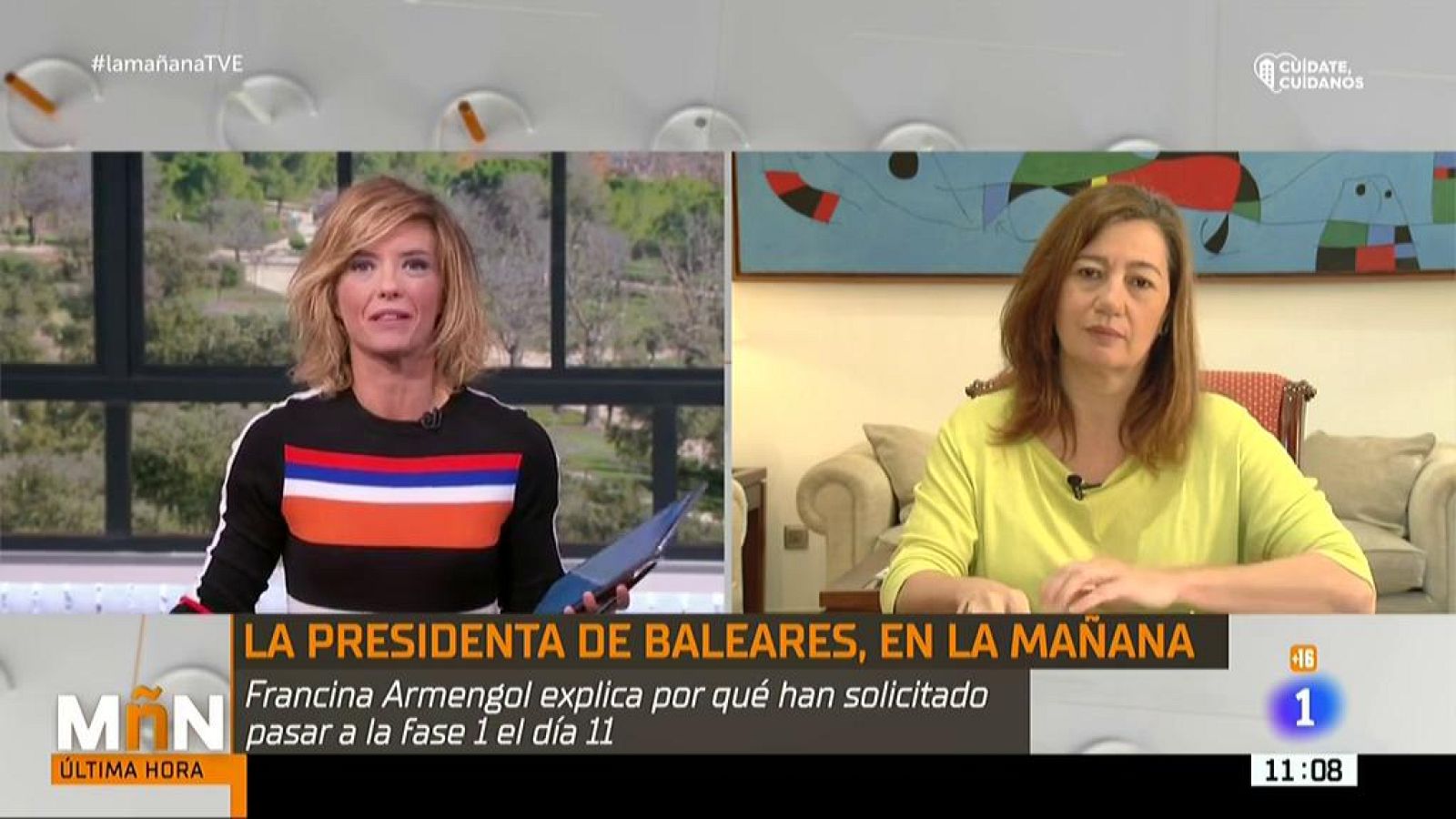 Francina Armengol, presidenta de Baleares: ''No queremos dar por perdida esta temporada turística en Baleares''