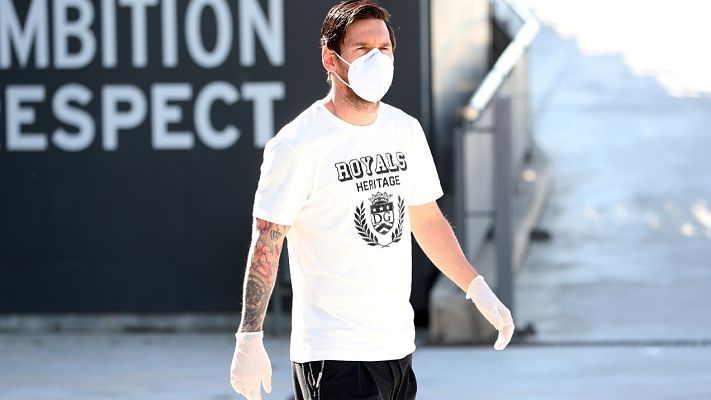 Telediario 1 - La plantilla del Barça, lista para los entrenamientos indviduales tras superar los test de coronavirus