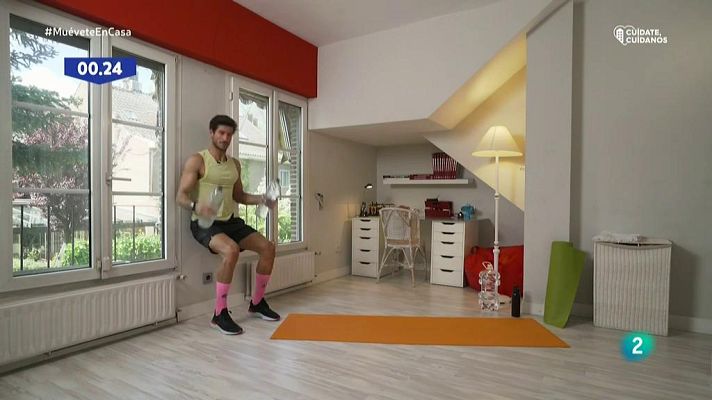 Muévete en casa - ¡Tábata de cardio!