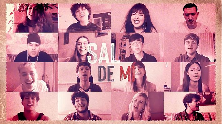 OT 2020 - Primera vez que los chicos de OT 2020 cantan "Sal de mí"