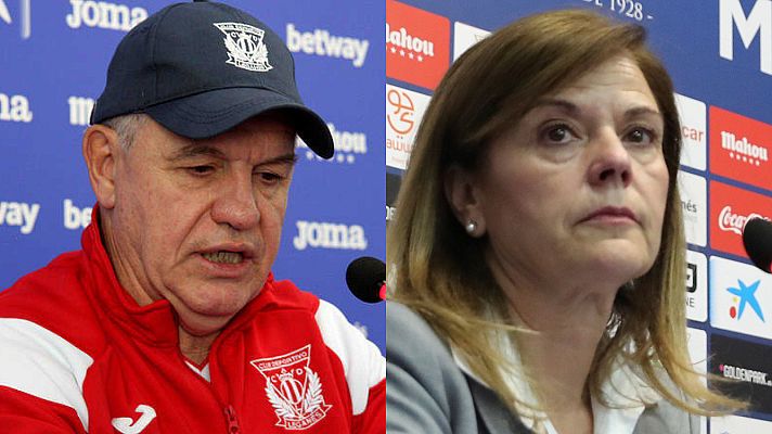 Telediario 1 - El Leganés retoma la actividad y Aguirre se apresura