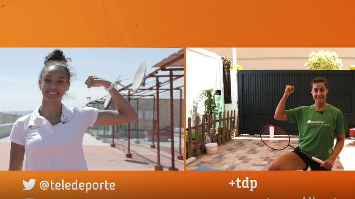 Ellas te entrenan con TDP - Ellas te entrenan con TDP, con Carolina Marín y María Vicente