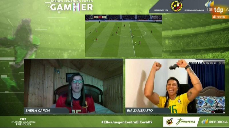 Vídeo | Resumen de la final internacional 'GamHer': España 1-5 Brasil